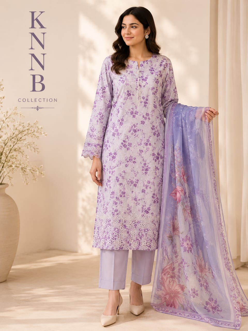 purple with patch suit